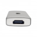 Tripp Lite USB-C Docking Station, 4K @ 30 Hz, HDMI, Thunderbolt 3, PD Charging, Micro SD – Silver