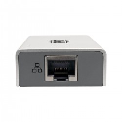 Tripp Lite USB-C Docking Station, 4K @ 30 Hz, HDMI, Thunderbolt 3, USB Hub, Gb Ethernet – Silver