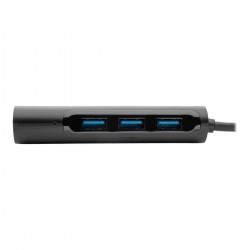 Tripp Lite 4-Port USB 3.1 Hub, 4x USB-A, Thunderbolt—Black