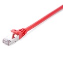 V7 CAT5e Ethernet Shielded STP 01M Red