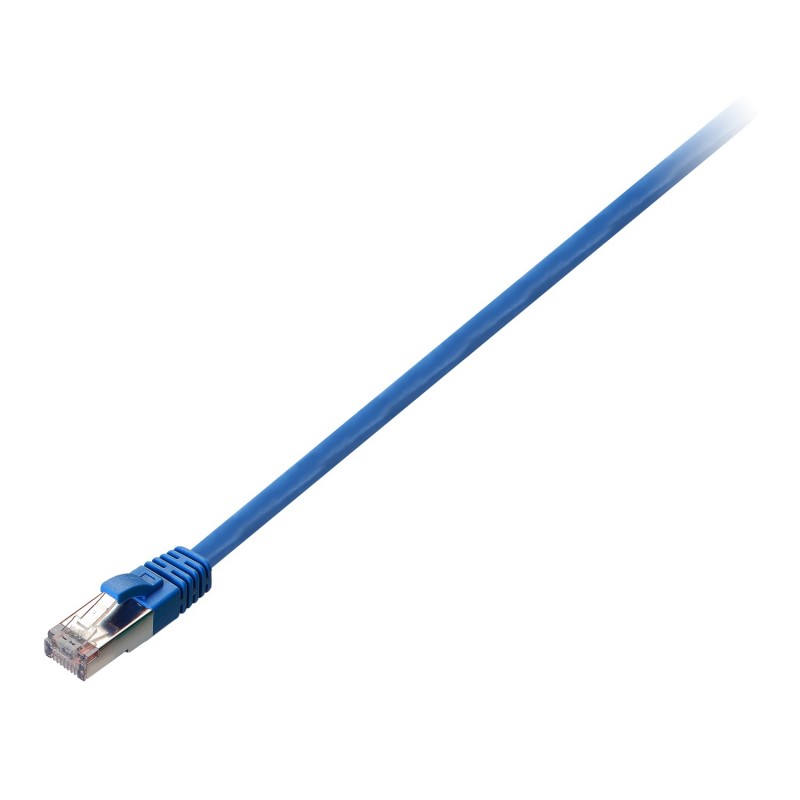 V7 CAT6 Ethernet Shielded STP 03M Blue