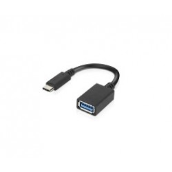 Lenovo LenovoUSB-CtoUSB-AAdapter USB cable 0.14 m USB C USB A Male Female Black