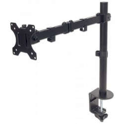 Manhattan 461542 flat panel desk mount 81.3 cm (32") Clamp Black