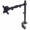 Manhattan 461542 flat panel desk mount 81.3 cm (32") Clamp Black