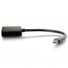 C2G 80935 cable interface/gender adapter Mini DisplayPort HDMI + VGA Black
