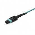StarTech.com MPO/MTP to LC Breakout Cable - Plenum-Rated - OM3, 40Gb - Push/Pull-Tab - 5 m (15 ft.)