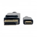 Tripp Lite USB-C to DisplayPort Cable, 4K @ 60Hz, Thunderbolt 3, 0.91 m