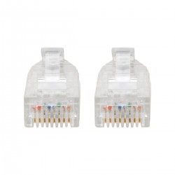 Tripp Lite Cat6 UTP Patch Cable (RJ45) - M/M, Gigabit, Snagless, Molded, Slim, Black, 0.31 m