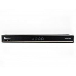 Vertiv Avocent 1x4 KVM switch with USB, push (touch) button switching, keystroke switching, cascade support, internal power supp