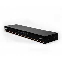 Vertiv Avocent 1x8 KVM switch with USB, w/OSD, push (touch) button switching, keystroke switching, cascade support, internal pow