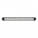 Tripp Lite Cat5e 24-Port Patch Panel - PoE+ Compliant, 110/Krone, 568A/B, RJ45 Ethernet, 1U Rack-Mount