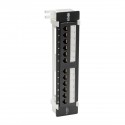 Tripp Lite Cat6 Wall-Mount 12-Port Patch Panel - PoE+ Compliant, 110/Krone, 568A/B, RJ45 Ethernet