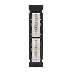 Tripp Lite Cat6 Wall-Mount 12-Port Patch Panel - PoE+ Compliant, 110/Krone, 568A/B, RJ45 Ethernet