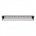 Tripp Lite Cat6 24-Port Patch Panel - PoE+ Compliant, 110/Krone, 568A/B, RJ45 Ethernet, 1U Rack-Mount