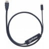 Manhattan 152235 cable interface/gender adapter USB-C HDMI Black