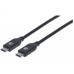 Manhattan 355247 USB cable 2 m USB C Male Black