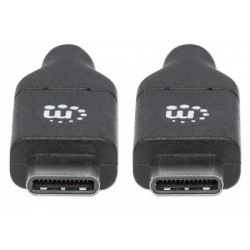 Manhattan 355247 USB cable 2 m USB C Male Black