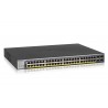 Netgear GS752TP Managed L2/L3/L4 Gigabit Ethernet (10/100/1000) Black 1U Power over Ethernet (PoE)