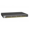 Netgear GS752TPP Managed L2/L3/L4 Gigabit Ethernet (10/100/1000) Black 1U Power over Ethernet (PoE)