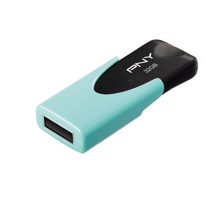 PNY 64GB Attaché 4 USB flash drive 2.0 Type-A connector Turquoise