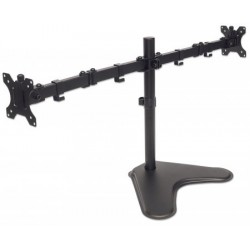 Manhattan 461559 flat panel desk mount 81.3 cm (32") Freestanding Black