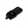 PNY P-FD128OTGSLTC-GE USB flash drive 128 GB 3.1 (3.1 Gen 1) USB Type-A connector USB Type-C connector Black