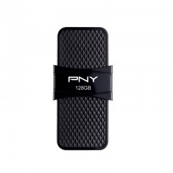 PNY P-FD128OTGSLTC-GE USB flash drive 128 GB 3.1 (3.1 Gen 1) USB Type-A connector USB Type-C connector Black