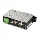 StarTech.com 4-Port Industrial USB Hub - USB 2.0 - 15kV ESD Protection