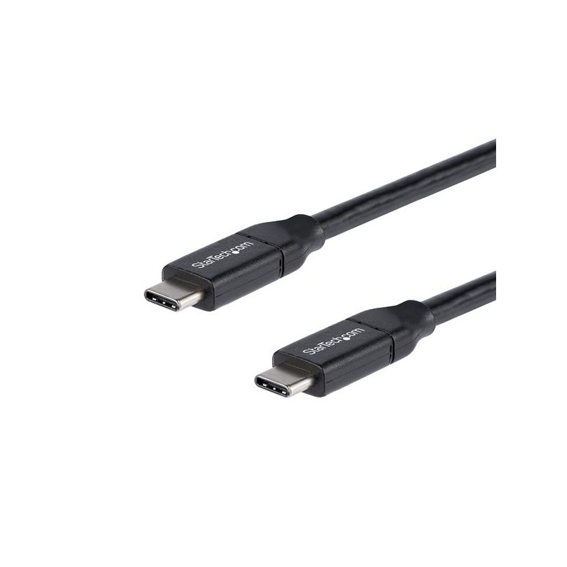 StarTech.com USB-C to USB-C Cable w/ 5A PD - M/M - 2 m (6 ft.) - USB 2.0 - USB-IF Certified