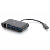 C2G 82406 interface hub USB 3.0 (3.1 Gen 1) Type-C 5000 Mbit/s Black
