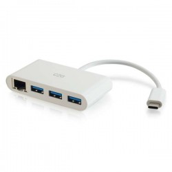 C2G 82409 interface hub USB 3.0 (3.1 Gen 1) Type-C 5000 Mbit/s White