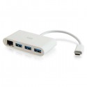 C2G 82409 interface hub USB 3.0 (3.1 Gen 1) Type-C 5000 Mbit/s White