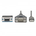Tripp Lite USB to RS485/RS422 FTDI Serial Adapter Cable with COM Retention (USB-A to DB9 M/M), 30 in.