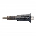 Tripp Lite USB to RS485/RS422 FTDI Serial Adapter Cable with COM Retention (USB-A to DB9 M/M), 30 in.
