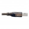 Tripp Lite USB to RS485/RS422 FTDI Serial Adapter Cable with COM Retention (USB-A to DB9 M/M), 30 in.