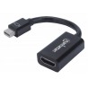 Manhattan 151528 cable interface/gender adapter Mini DisplayPort HDMI Black
