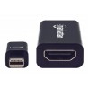 Manhattan 151528 cable interface/gender adapter Mini DisplayPort HDMI Black