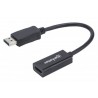 Manhattan 151634 cable interface/gender adapter DisplayPort HDMI Black