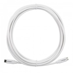StarTech.com USB-C to USB-C Cable w/ 5A PD - M/M - White - 4 m (13 ft.) - USB 2.0 - USB-IF Certified