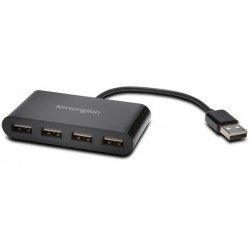Kensington K39120EU interface hub USB 2.0 Black