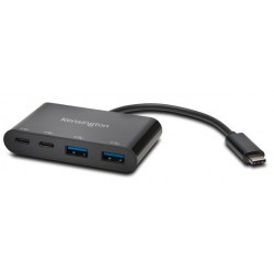 Kensington K39124EU interface hub USB 3.0 (3.1 Gen 1) Type-C 5000 Mbit/s Black
