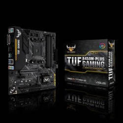 ASUS TUF B450M-PLUS GAMING Socket AM4 AMD B450 micro ATX