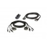 Aten 2L-7D02UDX3 Black 1.8m KVM cable