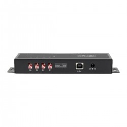Tripp Lite RS-422/RS-485 USB to Serial FTDI Adapter with COM Retention (USB-B to DB9 F/M), 4 Ports