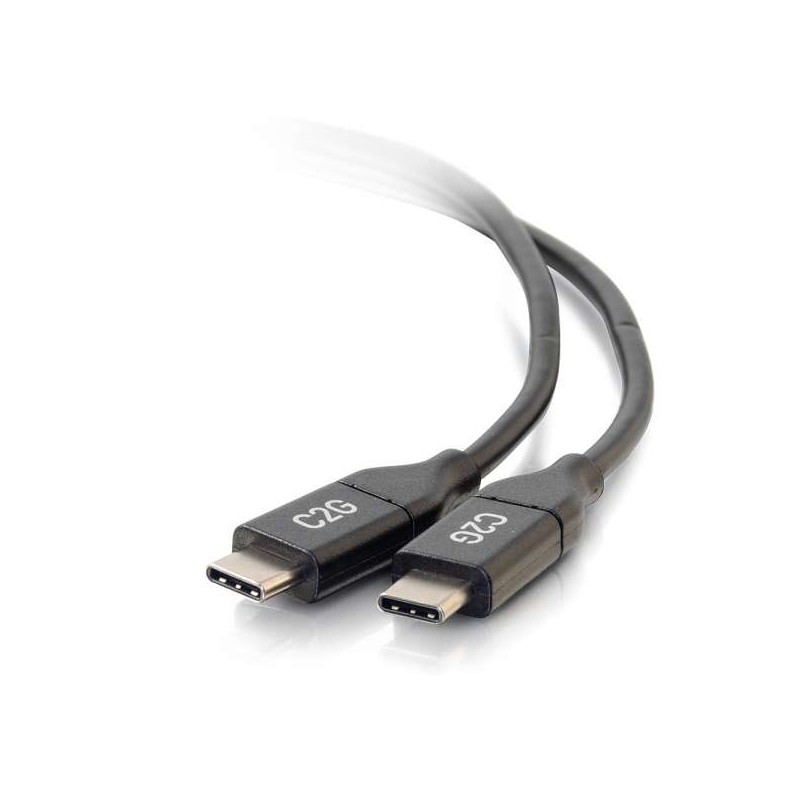 C2G 0.9M (3FT) USB-C 2.0 MALE TO MALE CABLE (5A)