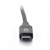 C2G 0.9M (3FT) USB-C 2.0 MALE TO MALE CABLE (5A) USB cable