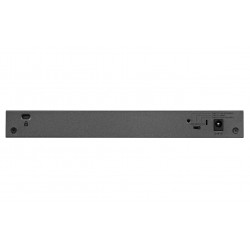 Netgear GS108LP Unmanaged Gigabit Ethernet (10/100/1000) Black, Grey 1U Power over Ethernet (PoE)