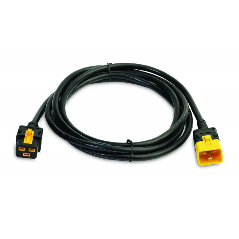 APC AP8760 Power Cord, Locking C19 to C20, 3.0m