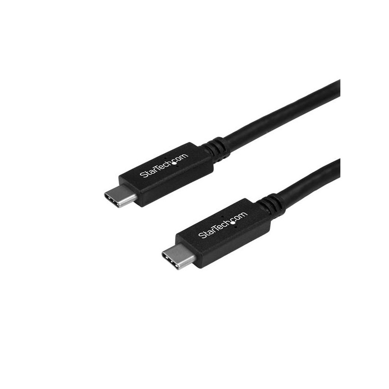 StarTech.com USB-C to USB-C Cable w/ 5A PD - M/M - 6 ft. (1.8 m) - USB 3.0 (5Gbps) - USB-IF Certified