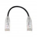 Tripp Lite Cat6 UTP Patch Cable (RJ45) - M/M, Gigabit, Snagless, Molded, Slim, Black, 15.24 cm